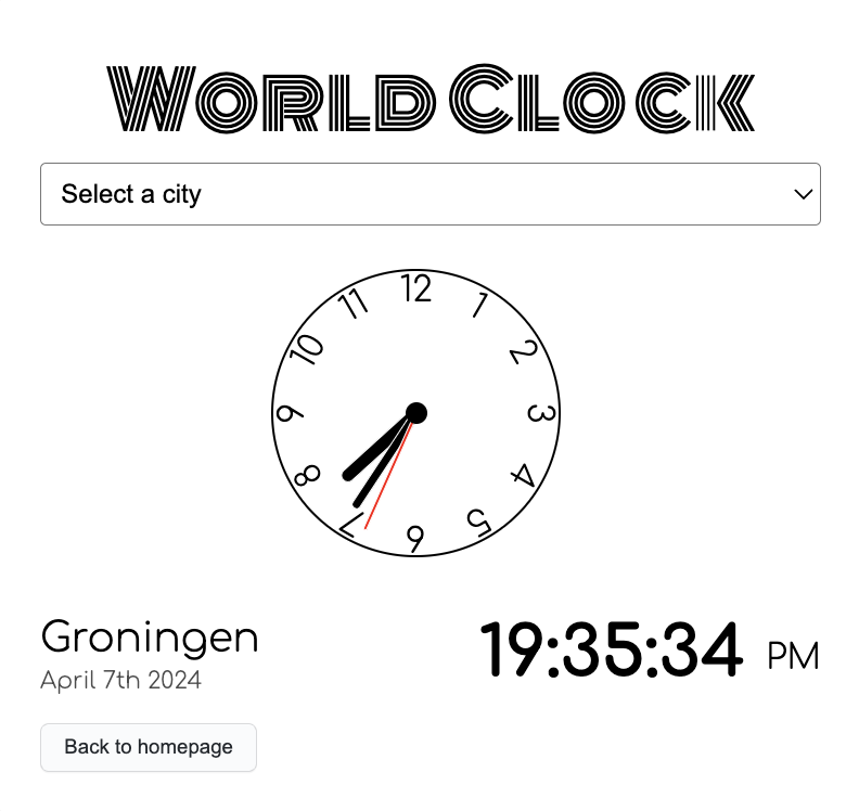 World Clock Project